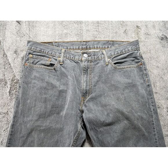 Levi's 514 Straight Leg Jeans Men's Size 38x32 Gray - Picture 3 of 14